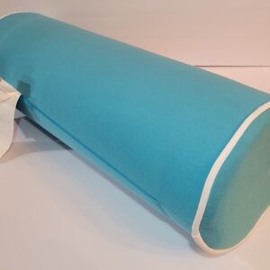 New Sunbrella Outdoor Weather,stain, Fade Resistant With Zipper Cover Bolster